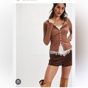 NWOT free people Tilly Long-Sleeve Cardi